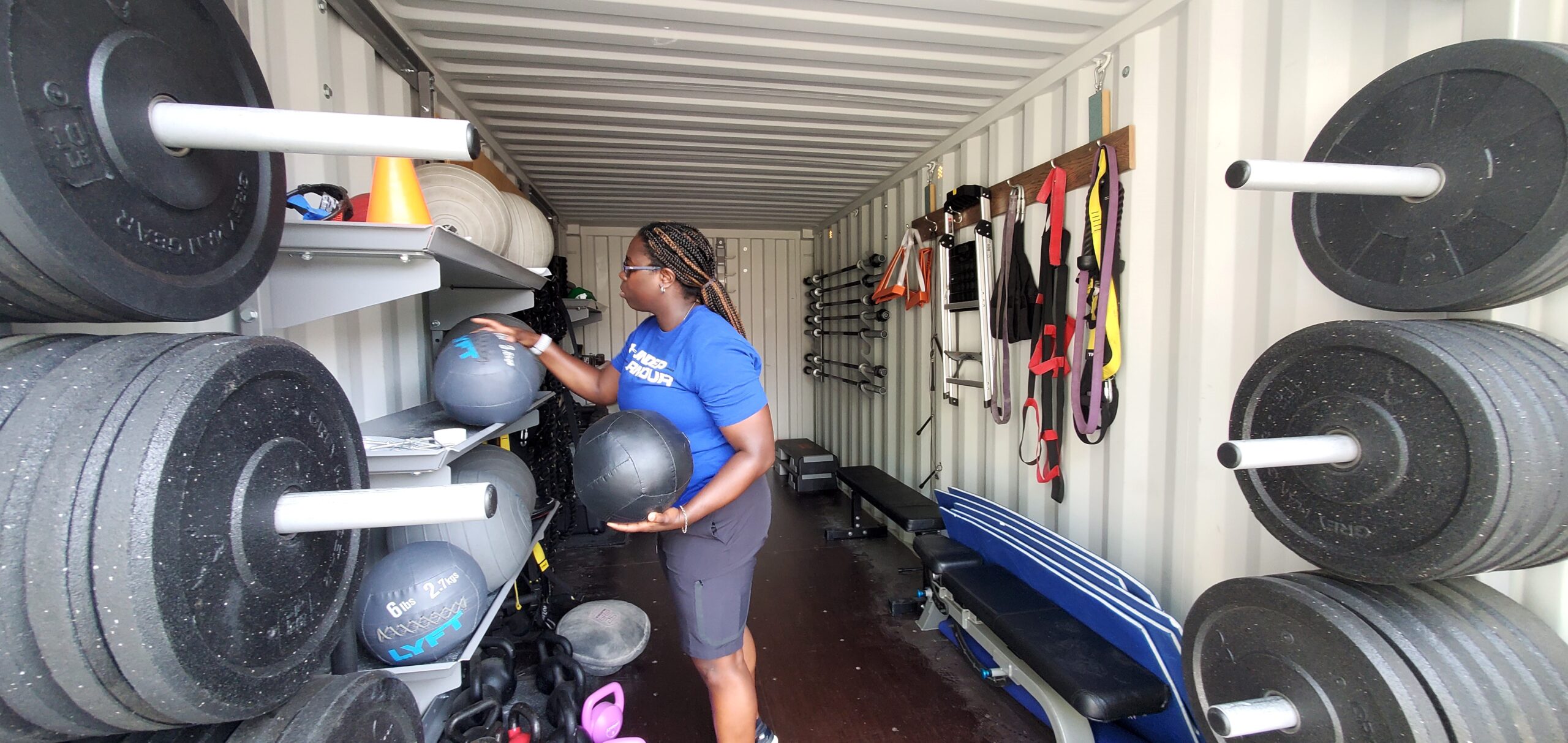 Outdoor Workout Locker opens at Warren Y | News, Sports, Jobs - Times ...
